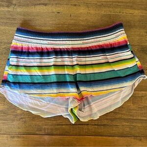 Billabong Stripe Surf Swim cover-up shorts